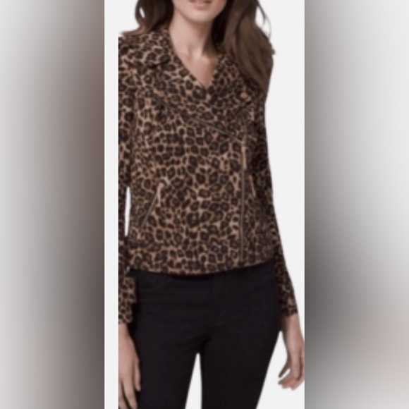 White House Black Market Animal Print Jacket - Picture 2 of 7